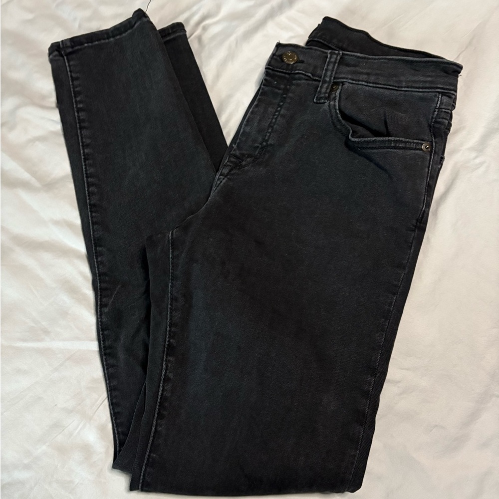 Banana Republic Women's Dark Gray Skinny Jeans